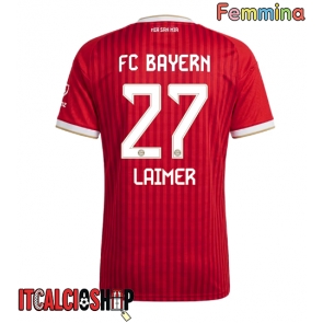 Bayern Munich Konrad Laimer #27 Prima Maglia Femmina 2026-27 Manica Corta